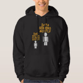 Dad What Are Clouds Made Of   Data Admin Present Hoodie (Vorderseite)