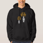 Dad What Are Clouds Made Of  Data Admin Present Hoodie (Vorderseite)