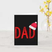 Dad - Xmas Pjs - Christmas Pajamas And Xmas Pj Fam Karte (Gelbe Blume)