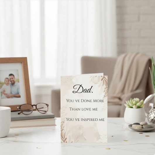 Dad, You've Dora More Unique Greeting Card Karte