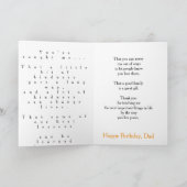 Dad, You've Dora More Unique Greeting Card Karte (Innenseite)