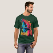 DAD ZILLA Retro T-Shirt (Vorne ganz)