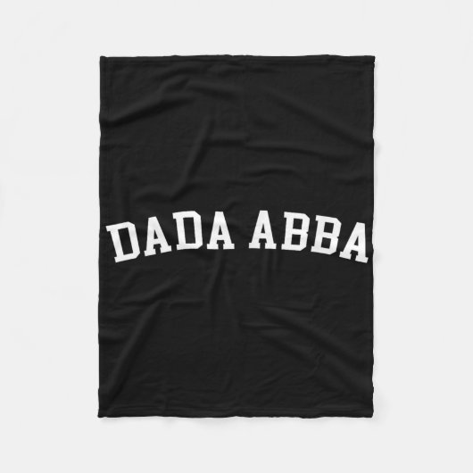 Dada Abba _2 Fleecedecke (Vorderseite)