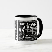 DADA ART POSTER VON 1923 TASSE (VorderseiteRechts)