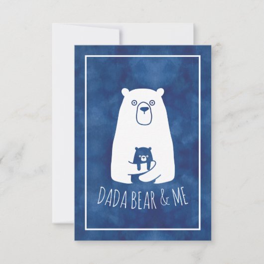 DADA BEAR & ME | Vater Kids Daughter Son Dada Bear (Vorderseite)