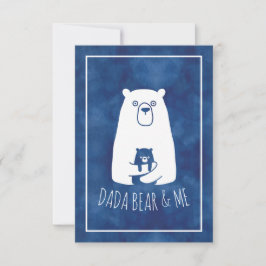 DADA BEAR & ME | Vater Kids Daughter Son Dada Bear