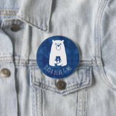 DADA BEAR & ME | Vater Kids Daughter Son Dada Bear Button (Beispiel)