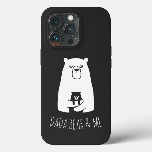 DADA BEAR & ME | Vater Kids Daughter Son Dada Bear Case-Mate iPhone Hülle (Rückseite)