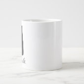 DADA BEAR & ME | Vater Kids Daughter Son Dada Bear Jumbo-Tasse (Vorderseite)