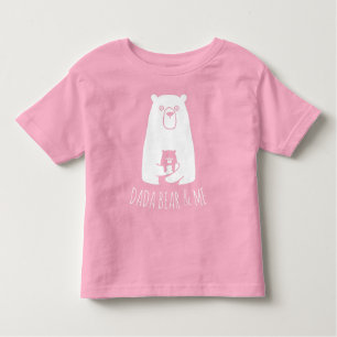 DADA BEAR & ME   Vater Kids Daughter Son Dada Bear Kleinkind T-shirt
