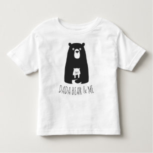 DADA BEAR & ME   Vater Kids Daughter Son Dada Bear Kleinkind T-shirt