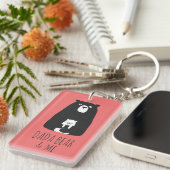 DADA BEAR & ME | Vater Kids Daughter Son Dada Bear Schlüsselanhänger (Vorderseite rechts)