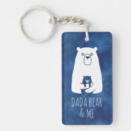 DADA BEAR & ME | Vater Kids Daughter Son Dada Bear Schlüsselanhänger