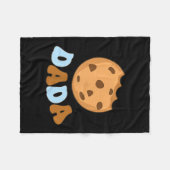 Dada Cookies Milk Sweet One 1st Birthday Family Ma Fleecedecke (Vorderseite (Horizontal))
