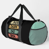 Dada Daddy Dad Bruh Duffle Bag (Rechte Ecke)