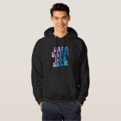 Dada Daddy Dad Bruh Papa Father Day Hoodie (Vorne ganz)