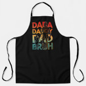 DADA DADDY DAD BRUH SCHÜRZE (Vorderseite)