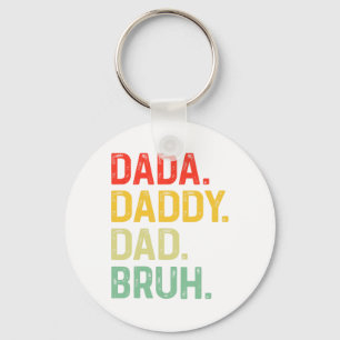 Dada Daddy Papa Bruh Geschenke Männer Lustiger Vat Schlüsselanhänger