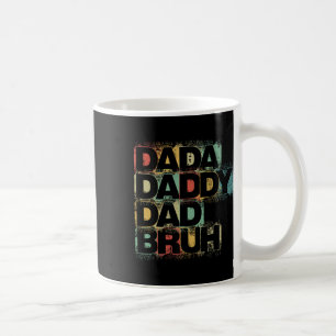 Dada Daddy Papa Bruh Shirt Retro Vintage Lustig Va Kaffeetasse