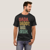 Dada Daddy Vater Bruh, Liebe von Son Boys Vaterin T-Shirt (Vorne ganz)