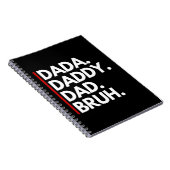 DADA DADDY VATER BRUH NOTIZBLOCK (Rechte Seite)