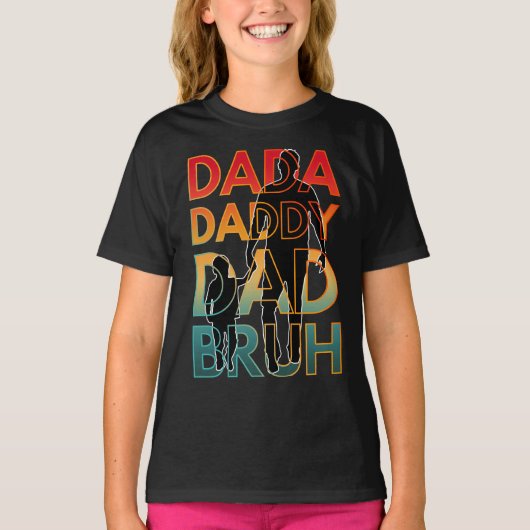 DADA DADDY VATER BRUH T-Shirt (Vorderseite)
