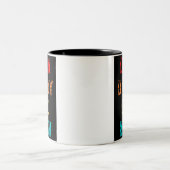 Dada Daddy Vater Bruh Zwei-Tone-Kaffee-Tasse Zweifarbige Tasse (Mittel)