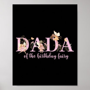 Dada der Geburtstagsfee Magisches Geburtstagsmädch Poster