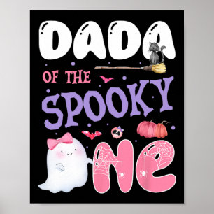 Dada der spöttischen ein 1. Geburtstag Halloween R Poster