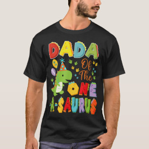 Dada des One-A-Saurus 1. Geburtstagsjunge T-Shirt