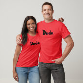 Dada Design Süße Schrift T-Shirt (Unisex)