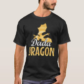 Dada Dragon Lover Father's Day T-Shirt (Vorderseite)