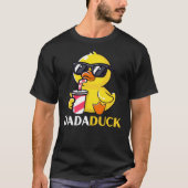 Dada Duck Rubber Duck Birthday Party Family Matchi T-Shirt (Vorderseite)