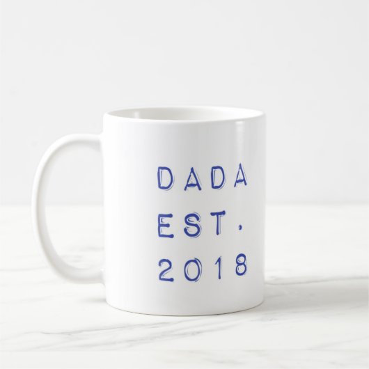 Dada EST. 2018 Kaffeetasse (Links)
