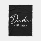 Dada Est 2026 für Dada 2026 New Dada Fleecedecke (Vorderseite)