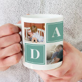 Dada Foto Collage Custom Giant Coffee Tasse