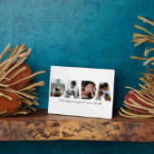 Dada Foto Collage Plaque für den Vater Fotoplatte (Seite)