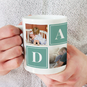 Dada-Fotocollage Individuelle riesige Kaffeetasse Jumbo-Tasse