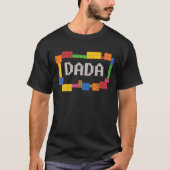 Dada Funny Blocks Master Builder Brick Builder Bir T-Shirt (Vorderseite)