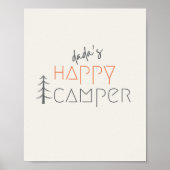 dada ist ein glücklicher Camper. Poster & Prints (Vorne)