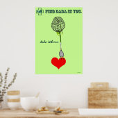 Dada-isthmus Poster (Küche)