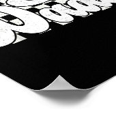 Dada Lightning Checkered Father's Day Dad Grandpa  Poster (Ecke)