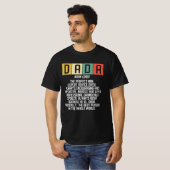 Dada Meaning Vater Definition Funny Pater Best Vat T-Shirt (Vorne ganz)