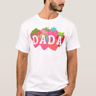 Dada of the Berry First Birthday Strawberry Matchi T-Shirt