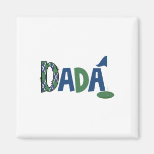 Dada of the Birthday Boy Hole in einem Golf Sport  Magnet