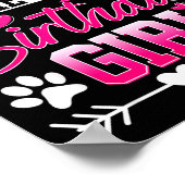 Dada Of The Birthday Girl Cat Kitty Family Matchin Poster (Ecke)