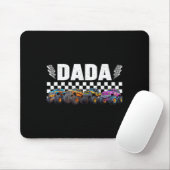Dada Retro Monster Truck Family Crew Birthday Matc Mousepad (Mit Mouse)