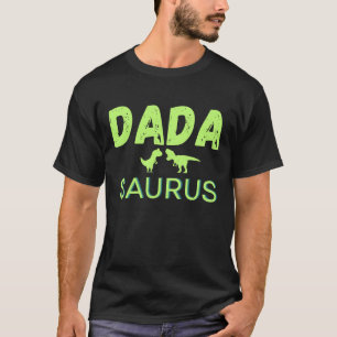 Dada Saurus Matching Family Geburtstag Dinosaurier T-Shirt