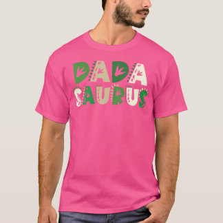 Dada Saurus Matching Family Geburtstag Dinosaurier T-Shirt