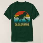Dada Saurus T Rex Dinosaur DadaSaurus Funny Father T-Shirt (Design vorne)